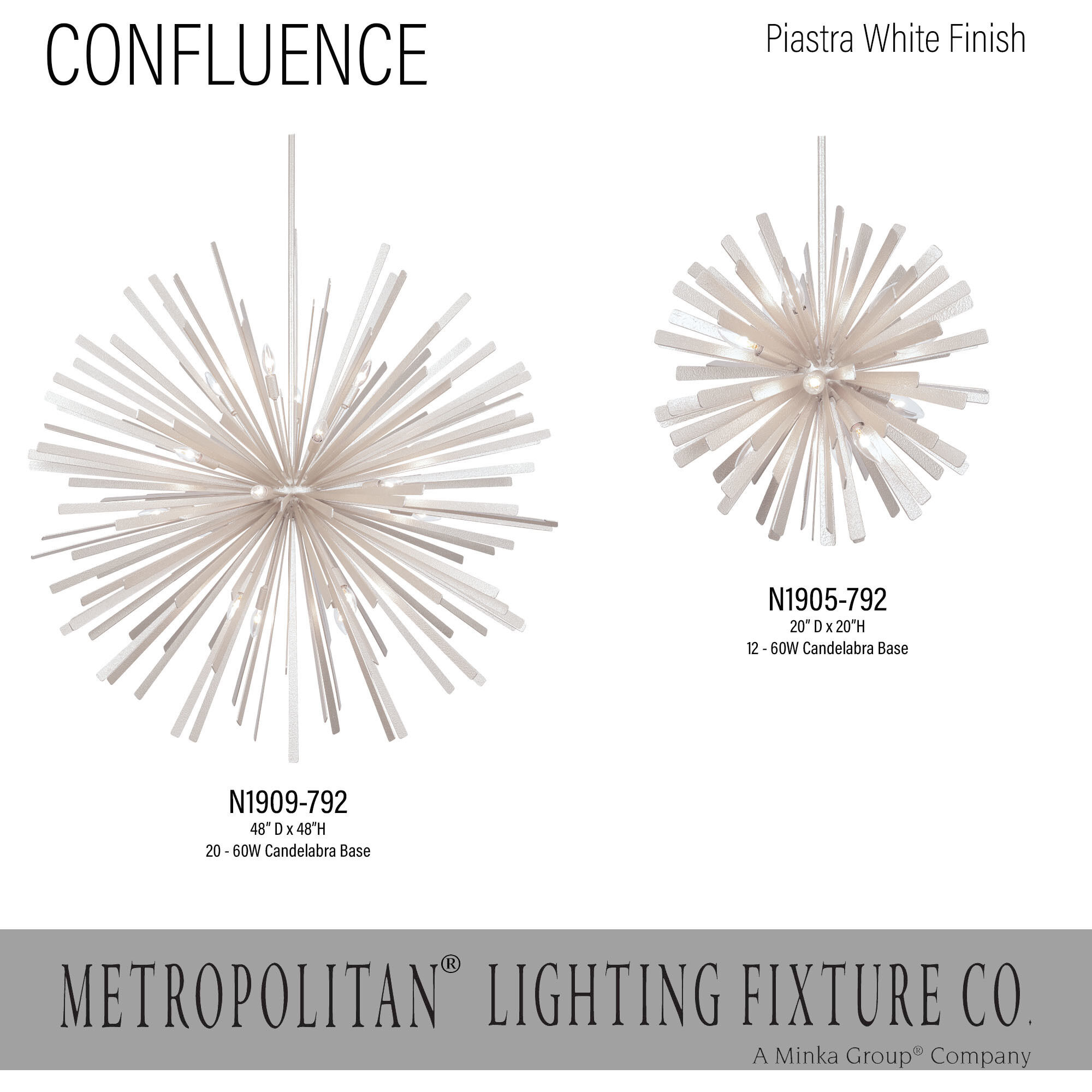 Confluence 16 Light 34 inch Piastra Gold Pendant Ceiling Light